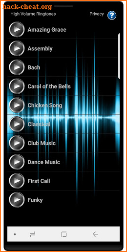 High Volume Ringtones screenshot