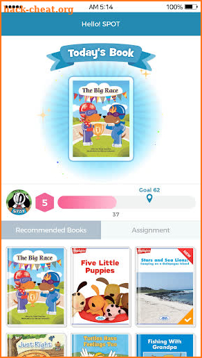 Highlights Library Reading screenshot