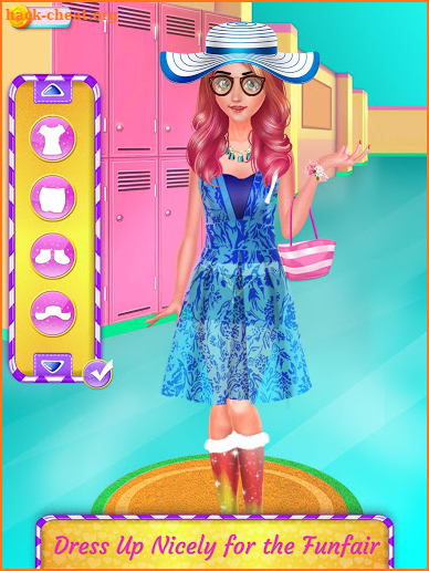 Highschool Crush Story Love Dress Up screenshot