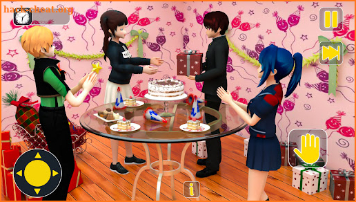 Highschool Girl Anime Love Sim screenshot