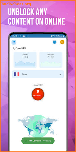 Highspeed VPN - 100% Free, Secure VPN screenshot