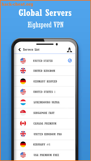 Highspeed VPN－Safer Internet screenshot