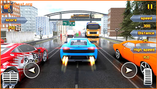 Highway Car Racing game 3D screenshot