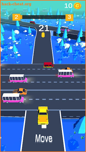 Highway Cross 3D - Traffic Jam Free game 2020 screenshot