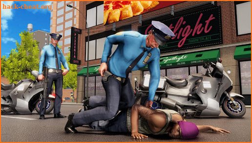 Highway Police Gangster Moto Bike Chase Master screenshot