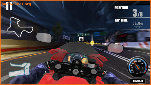 Highway Rider- Furious moto speed racing game screenshot