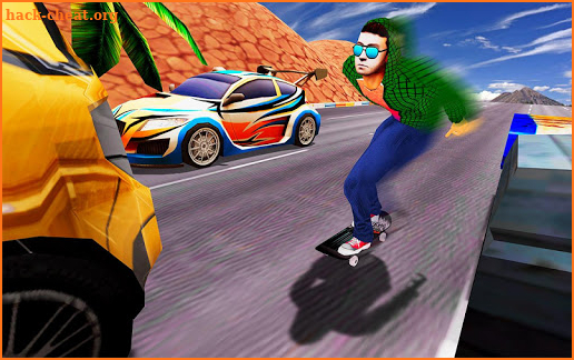 Highway Stunts: Skateboard Game screenshot