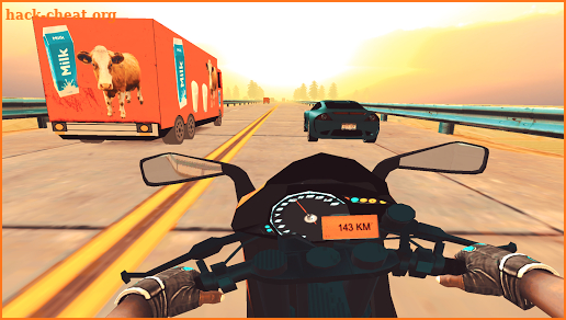 Highway Traffic Moto Racer screenshot