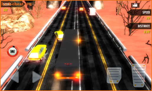 Highway Traffic Racer 3D Game screenshot