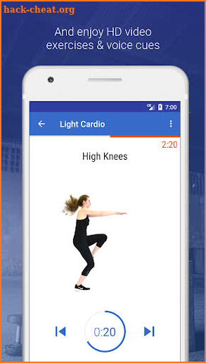 HIIT & Cardio Workout by Fitify screenshot