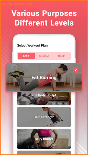 HIIT Female Workout screenshot