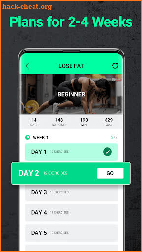 HIIT Home Workout Lite screenshot