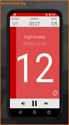 HIIT Music Interval Timer PRO screenshot