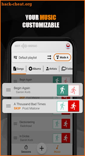 HIIT Music Interval Timer PRO screenshot