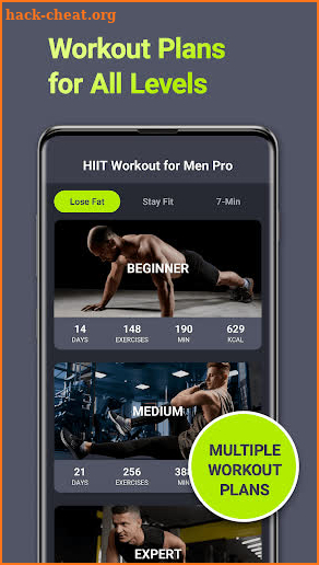 HIIT  Workout For Men Pro screenshot