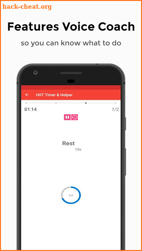 HIIT Workout Timer & Helper screenshot