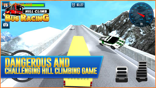 Hill Climb Bus Racing - Bus Driving Simulator 3D screenshot