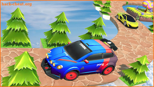 Hill Climb Mountain GT Racing: Mega Ramp Car Stunt screenshot