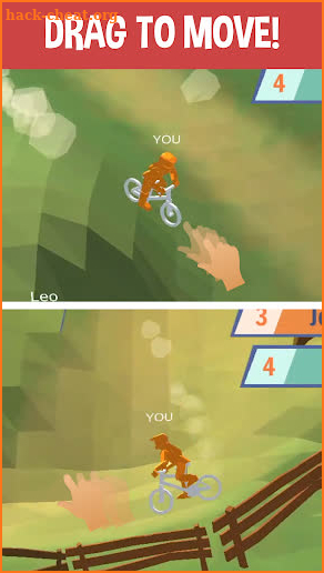 Hill Down Race screenshot