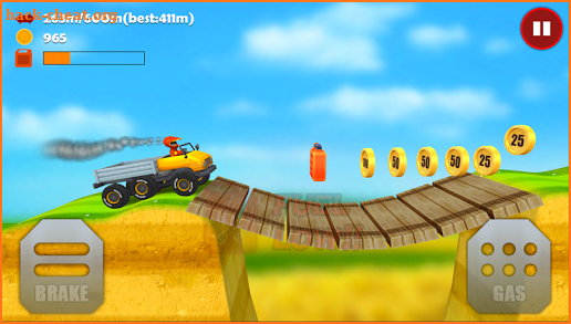 Hill Racing 3D: Uphill Rush screenshot