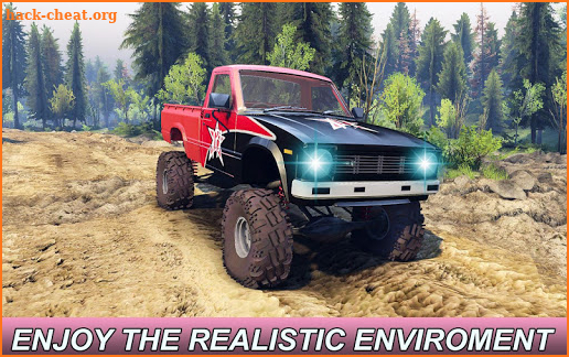 Hillock Off road jeep driving screenshot