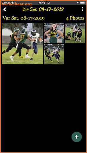 Hilmar Packers Football screenshot