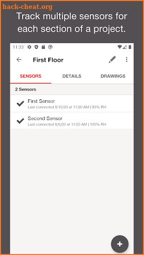 Hilti Concrete Sensors screenshot