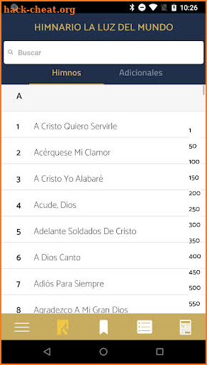 Himnario LLDM screenshot