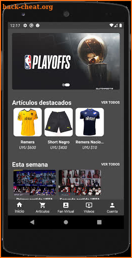 Hincha App screenshot