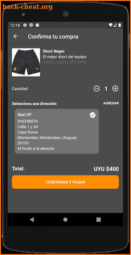 Hincha App screenshot