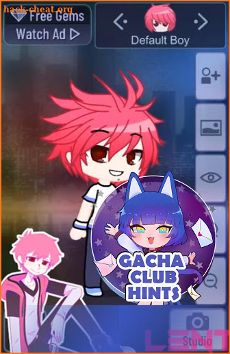 Hint Gacha Club 2020 screenshot