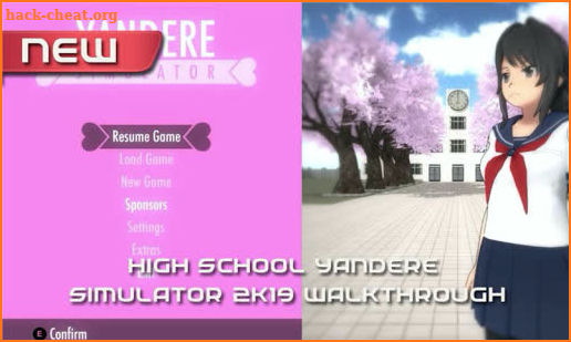 Hints: Sakura New School Simulator 2020 screenshot