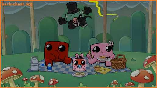 Hints : Super Meat Boy Forever Game screenshot