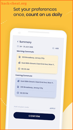Hip: Book Reliable Suburb to City Daily Commute screenshot