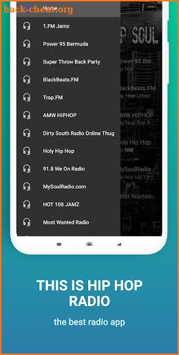 HIP HOP R&B RAP TRAP OLD SOUL FUNK REGGAE RADIO screenshot