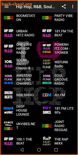 Hip Hop, R&B, Soul Radio screenshot