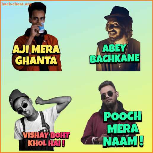 Hip Hop Stickers ( Raftaar, Emiway ) WAStickerApps screenshot