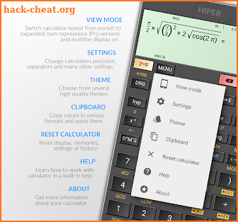 HiPER Calc Pro screenshot