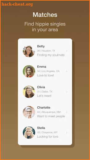 Hippie Dates Dating App screenshot