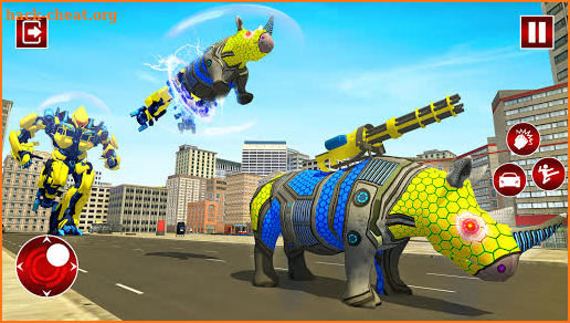 Hippo Robot Transformation:Rhino Robot Simulator screenshot