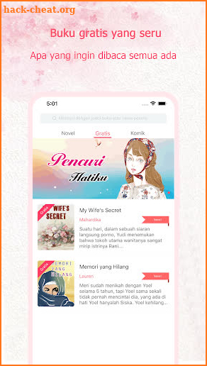 HiRead - Novels and Comics screenshot