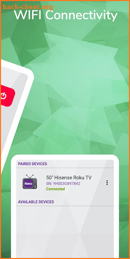 Hisense Remote Control - Roku TV screenshot