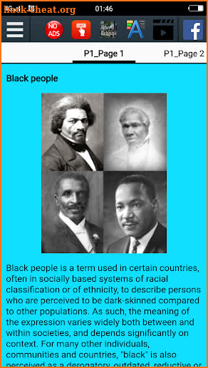 History of Black people screenshot