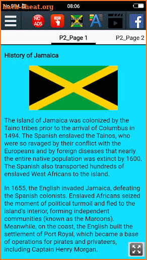 History of Jamaica screenshot