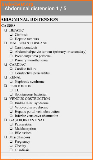 History Taking And Differential Diagnosis screenshot