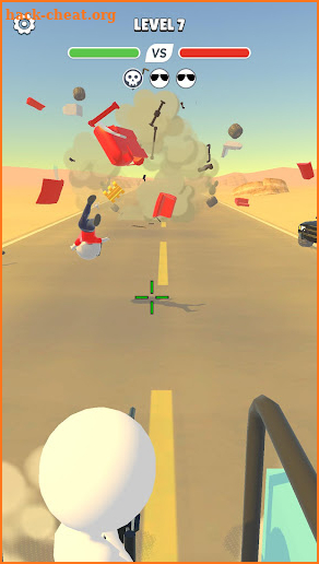 Hit Cars 3D - Car Shooting screenshot