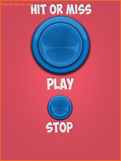 Hit or Miss Sound Button screenshot