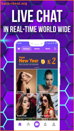 Hive - Broadcast Video Streaming & Live Chat app screenshot