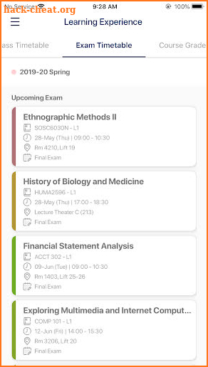 HKUST Student screenshot