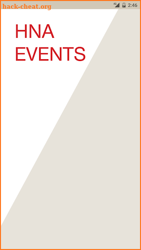 HNA Events screenshot